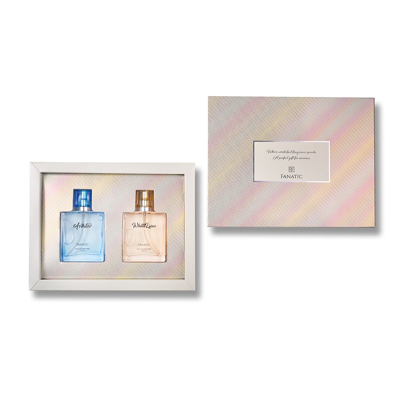 Fanatic Aviator & White Linen Gift Set Box Pack